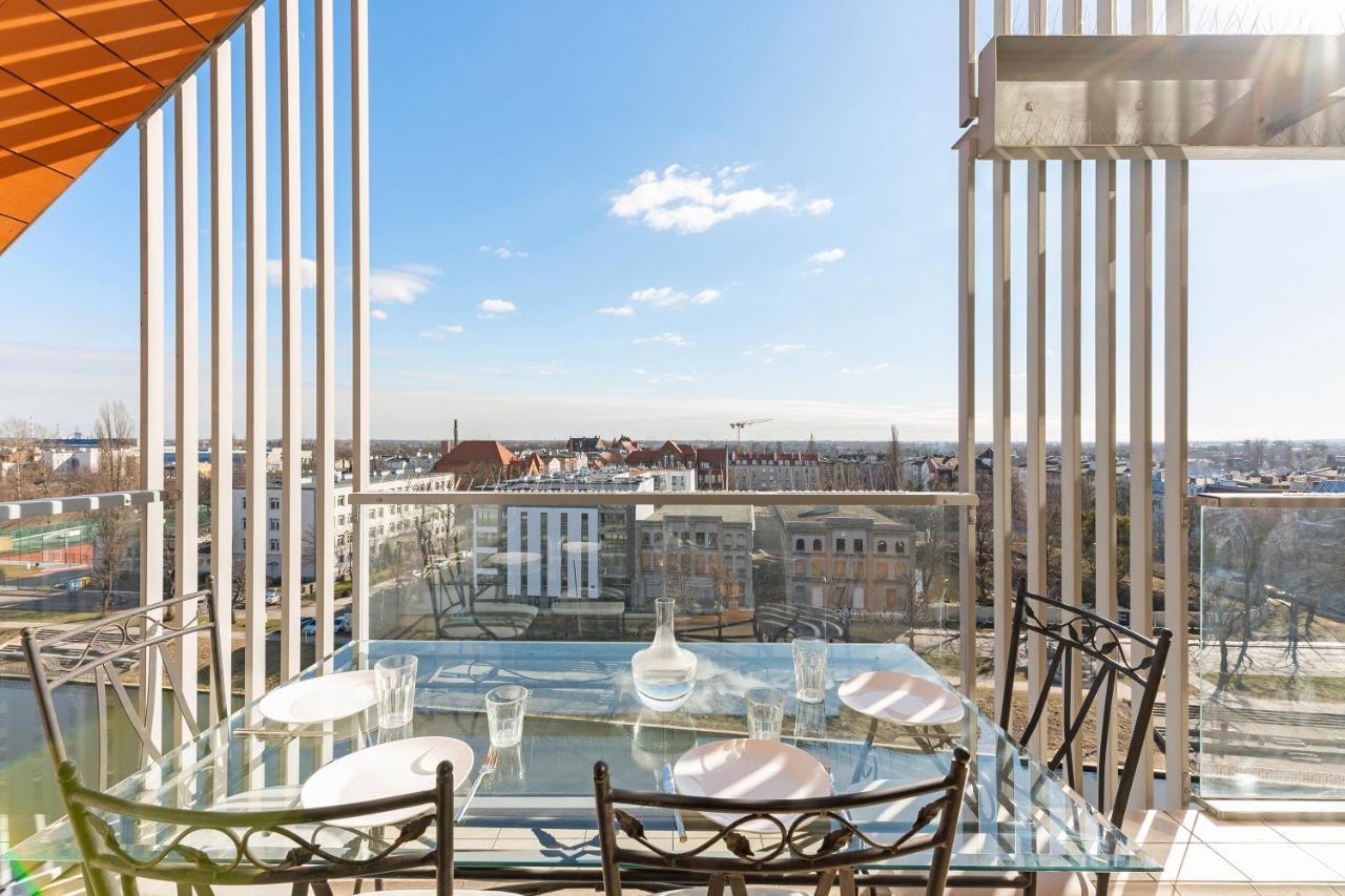 Apartament Penthouse Q4Apartments Gdansk Exterior foto